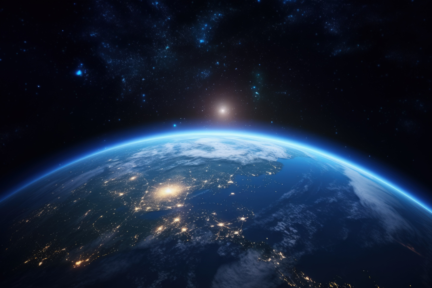Global map background